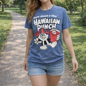 Blue Hawaiian Punch Graphic T-Shirt
